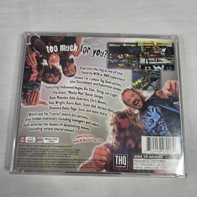 WCW Nitro - Sony PlayStation 1 - 1998 CIB Tested  PS1 PSOne