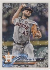 2018 Topps Holiday WalMart Mega Box Metallic Snowflake Lance McCullers Jr 1h5