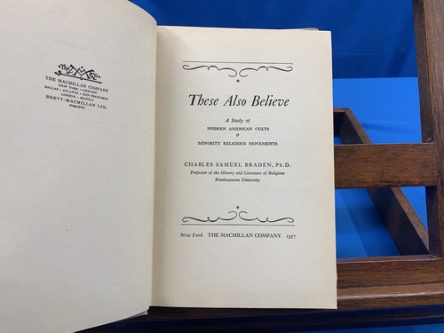 Diese glauben auch: Eine Studie moderner amerikanischer Kulte - Charles S. Braden, 1957 - Bild 5 von 6