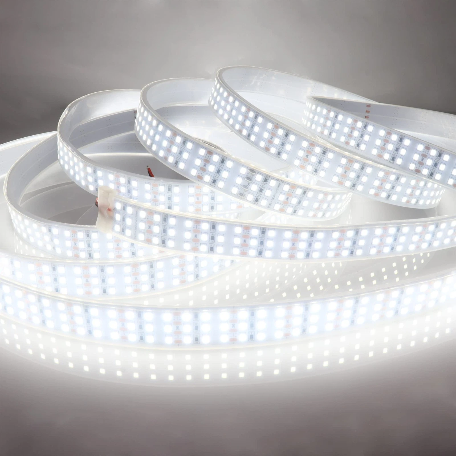 16.4Ft Super Bright Triple Row LED Strip Lights, Daylight White 6000K DC12V 1...