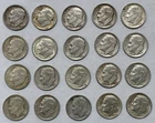 Roosevelt Dimes 90% Silver - 20 FREE SHIPPING!