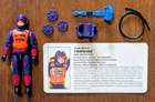 GI JOE Cobra NM/M Tripwire Funskool 2003 Complete, File Card India International