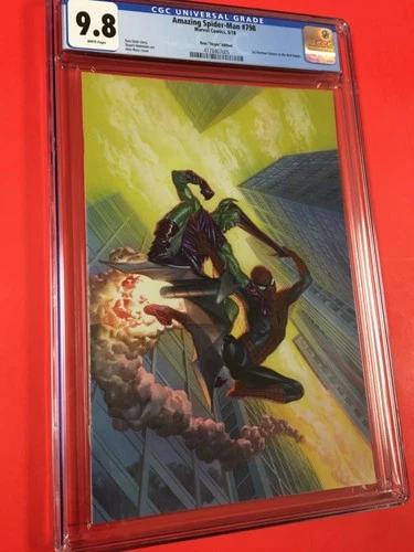 AMAZING SPIDER-MAN # 798 (2018) CGC 9.8 1st Osborn Red Goblin 1:100 ROSS  VIRGIN