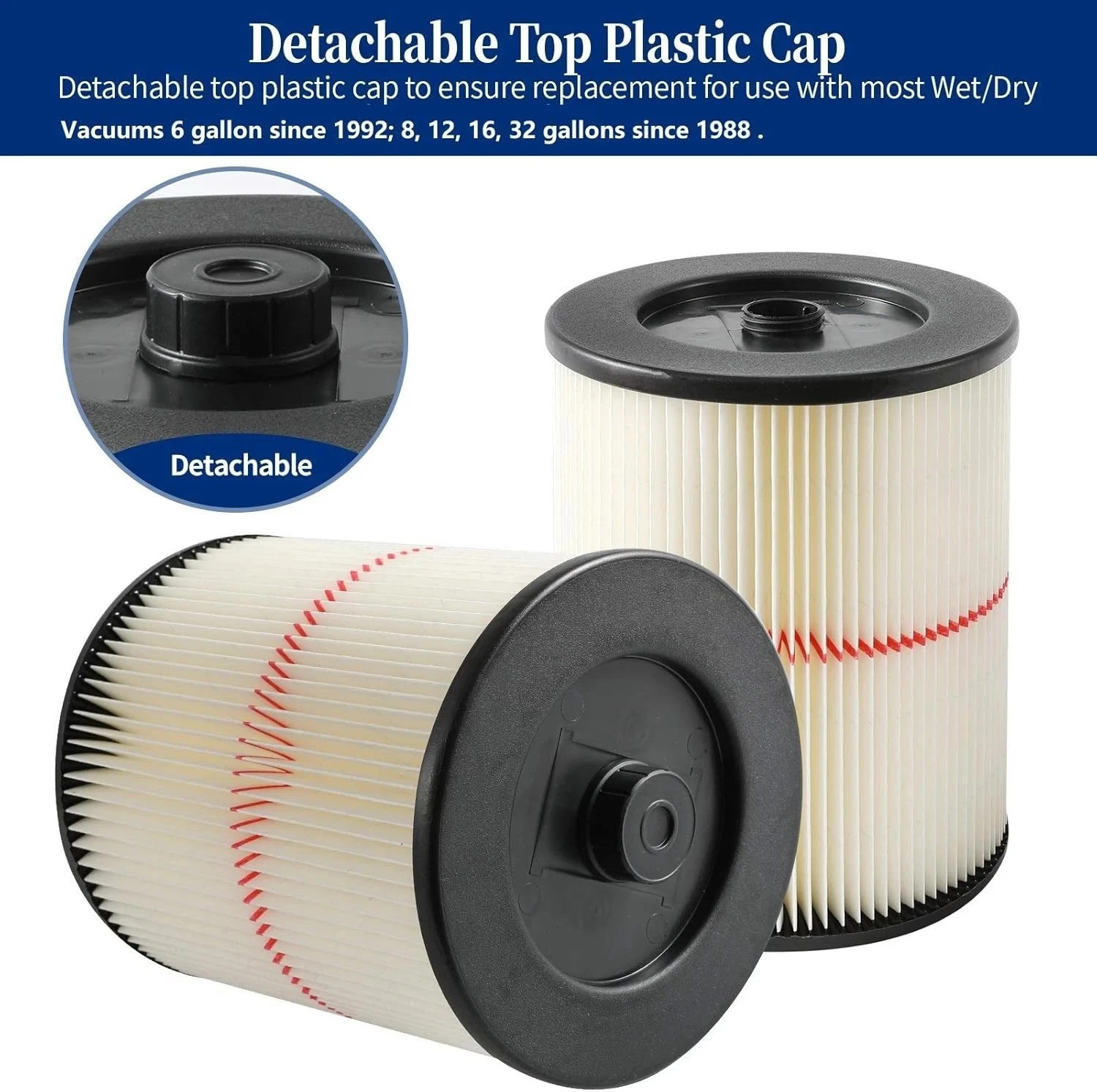 For Shop Vac Craftsman 9-17816 Fits Most 5+ Gal Wet/dry