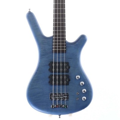 Warwick Teambuilt Pro Series Corvette 4St Ocean Blue Transparent Satin Safe deli