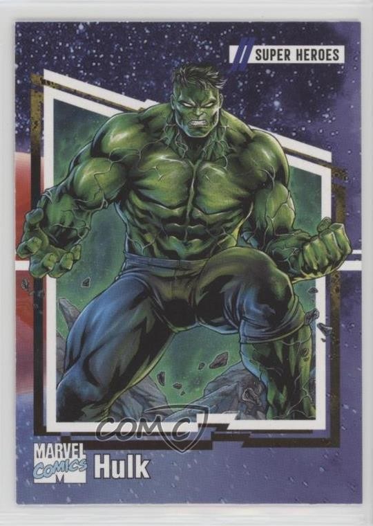 2024 Upper Deck Marvel Renditions Spider-Man Impel Hulk #90 b7b