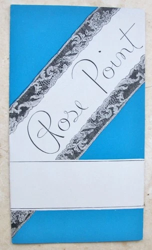 Wallace ROSE POINT Sterling 1936 Brochure & Price List  ☞ ORIGINALS ☜