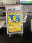 2008 POKEMON JAPANESE BONDS TO THE END OF TIME SURFING PIKACHU-HOLO #089 PSA 9