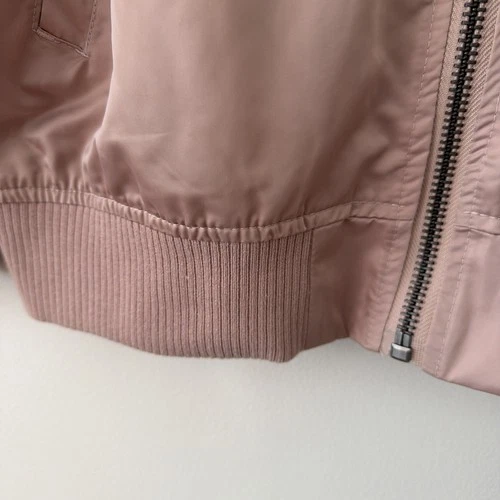 Members Only Iconic Racer Jacket Blush Pink Men's Medium bomber streetwear image 6