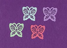 BUTTERFLY  17 die cuts scrapbook cards