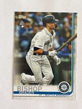 2019 TOPPS UPDATE BRADEN BISHOP #US125 ROOKIE SEATTLE MARINERS BASEBALL CARD