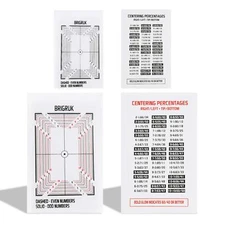 The Center Tool Card Grading Centering Tool New 2022 Includes 2x Card Centering 