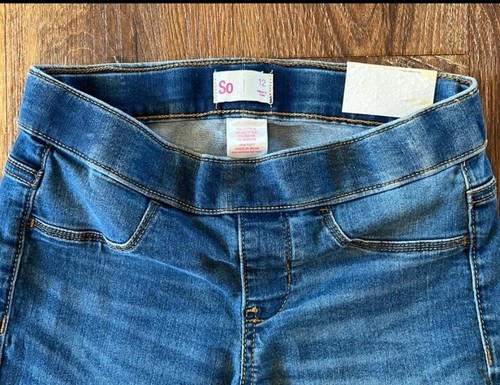 New! Girls Jeans/Jeggings Size 12: Ultimate Jeggings-So-Adjustable Waist - Picture 3 of 4