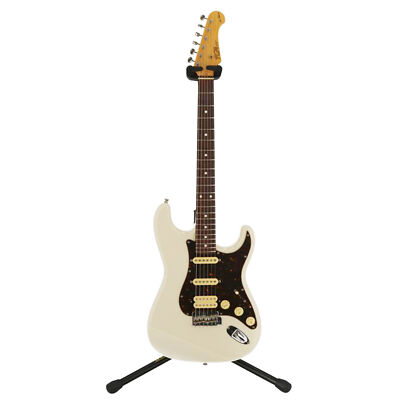 FgN(FUJIGEN) NCST-10R ALD SSH仕様 3TS Electric Guitar USED FUJIGEN NCST-10R/AL/SSH White gig bag
