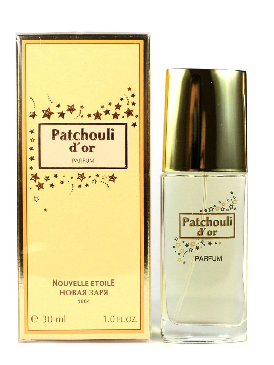 Золотая Пачули Patchouli d'or Novaya Zarya Новая Заря Parfum 30ml - Picture 1 of 1
