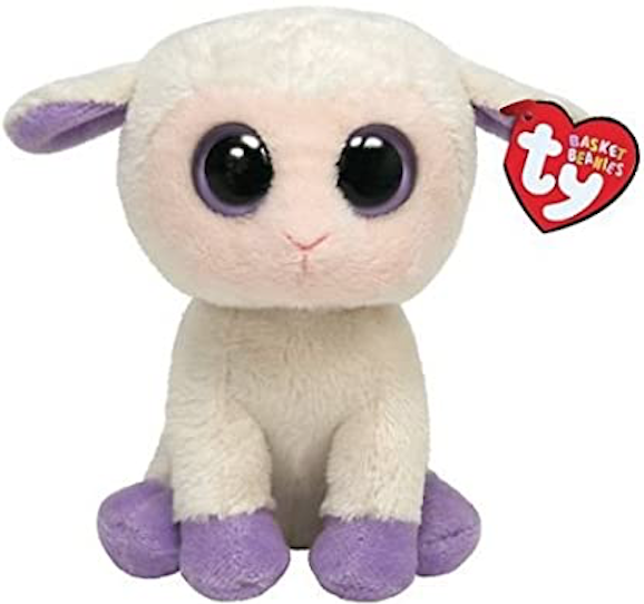 Ty Easter Basket Beanie Boo Boos 3.5 