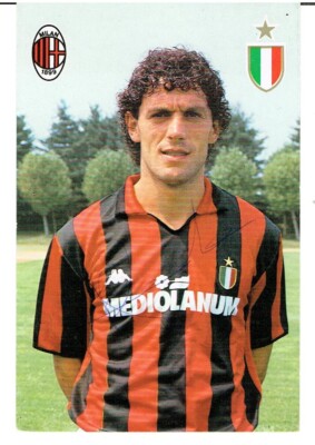 Roberto Donadoni   AK AC Mailand / Italien  mit original Unterschrift