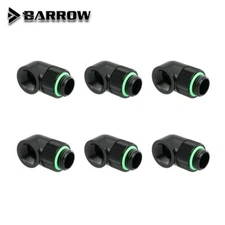 Barrow G1/4'' Male to Female 90 Degree Rotary Elbow Fitting for PC Water Cooling