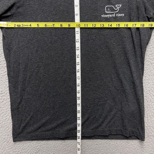 Vineyard Vines Shirt Mens Small Gray Pullover Spellout Outdoor Stretch Pullover - Picture 4 of 13