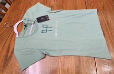 Horse Pilot- New, Team shirt, Smooth Green, Large