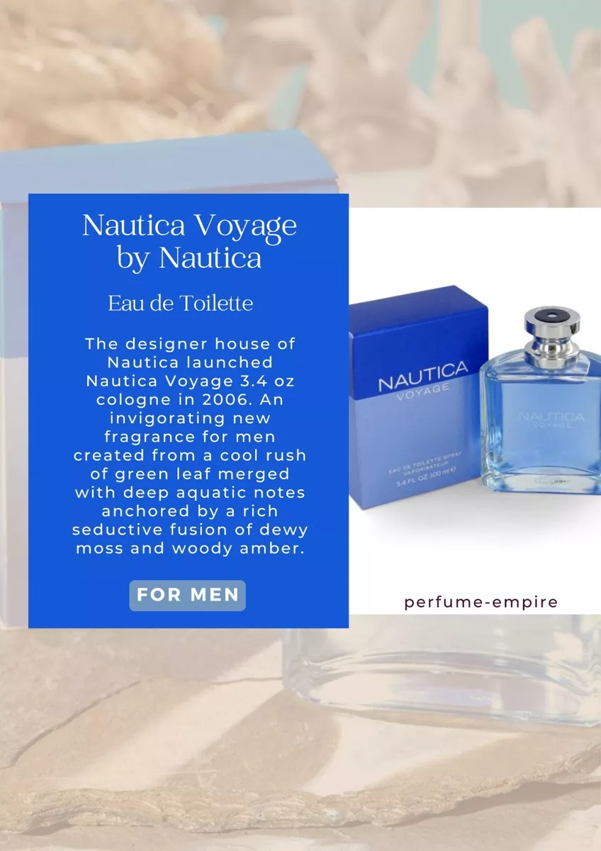  Nautica Blue Eau De Toilette Spray for Men 3.40 oz (Pack of 2)