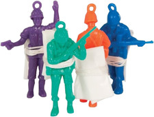 4x HAND-THROWING PARACHUTE