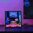LED Pixel Matrix Bluetooth Smart Display RGB Digital Lamp Panel DIY APP Control