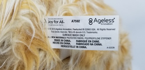 JOY FOR ALL Hasbro 2019 Orange Tabby Cat Interactive Companion Pet A7592 w/ Box - Picture 9 of 20