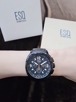 ESQ Movado Men's 07301418 Excel Black Chronograph watch 07301405