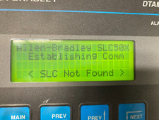 ALLEN BRADLEY DTAM Plus Operator Interface 2707-L40P2 Ser. B Rev. B