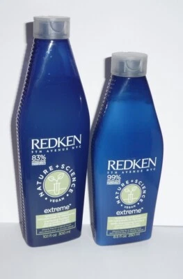 Redken  Nature+Science Vegan  Extreme Shampoo 300ml  Extreme Conditioner 250ml   - Bild 1 von 3