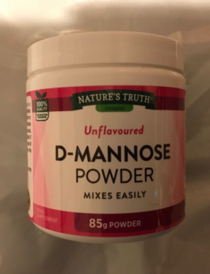 Nature s Truth Pure D-Mannose Powder Supplement unflavored 85g