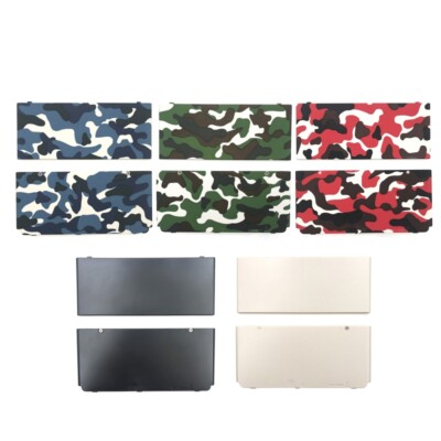 1 Pair Front Back Faceplates Battery Housing Shell Case Cover for New 3DS Host