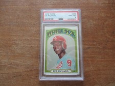1972 TOPPS LEE RICHARD #476 ROOKIE CARD CHICAGO WHITE SOX PSA 8 NM-MT BEAUTIFUL. rookie card picture