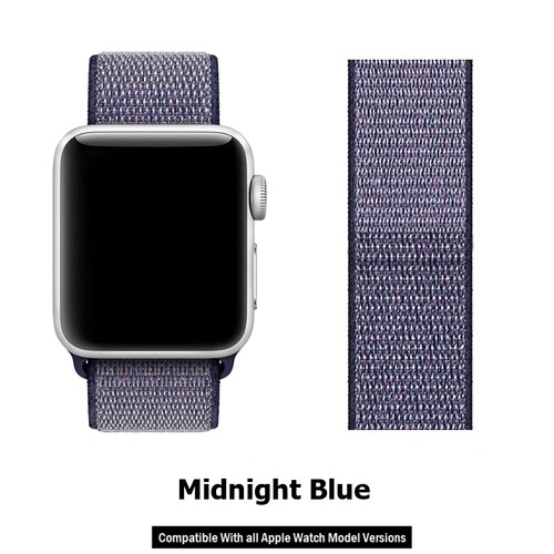 Correa deportiva de nailon 40/44/41/45/42/46/49 mm para Apple Watch 10 9 8 7 6 SE - Imagen 117 de 131