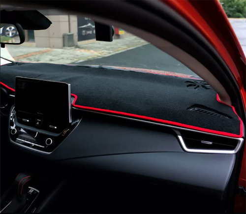 Para Toyota Corolla 2019-2023 cubierta negra para tablero Dashmat tablero antisol almohadilla - Imagen 7 de 9