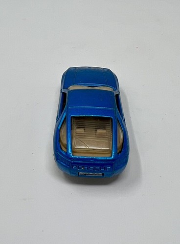 Matchbox Superfast No. 59 Porsche 928 England 1979 Lesney - Blue Open Doors - Picture 9 of 15
