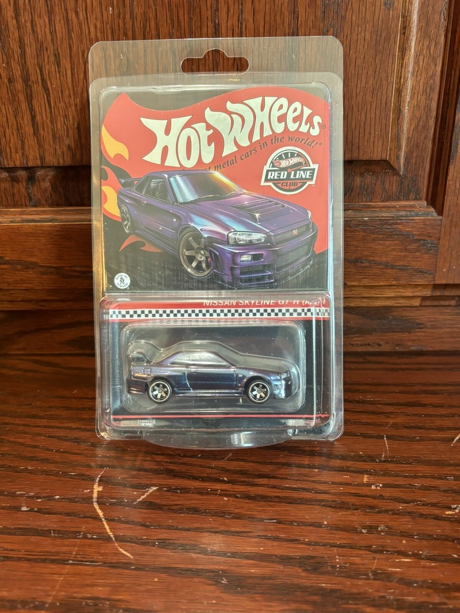 Hot Wheels Collectors RLC Nissan Skyline GT-R (R34) Purple Hot Wheels Collectors RLC Nissan Skyline GT-R (R34) Purple