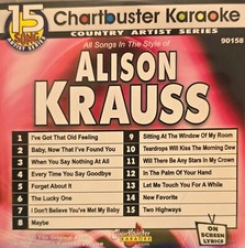 90013R KATHY MATTEA       CHARTBUSTER KARAOKE CDG LOT VA