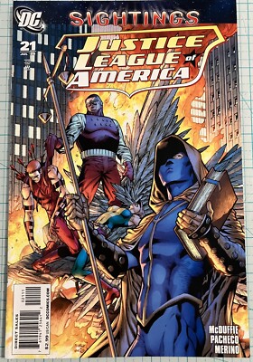 Justice League of America #21 NM Carlos Pacheco Cover DC Comics 2008 Libra