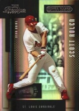 2004 Playoff Prestige #156 SCOTT ROLEN Xtra Bases Black  23/75 VERY TOUGH CARD!!