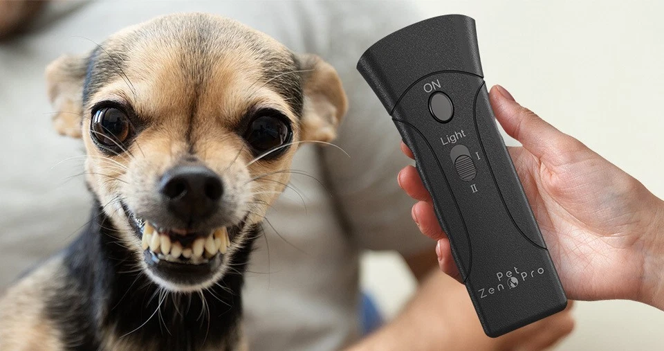 Pet Zen Pro Hund Stop Bark Anti Bellen Training Kontrollgerät Ultraschall - Bild 4 von 4