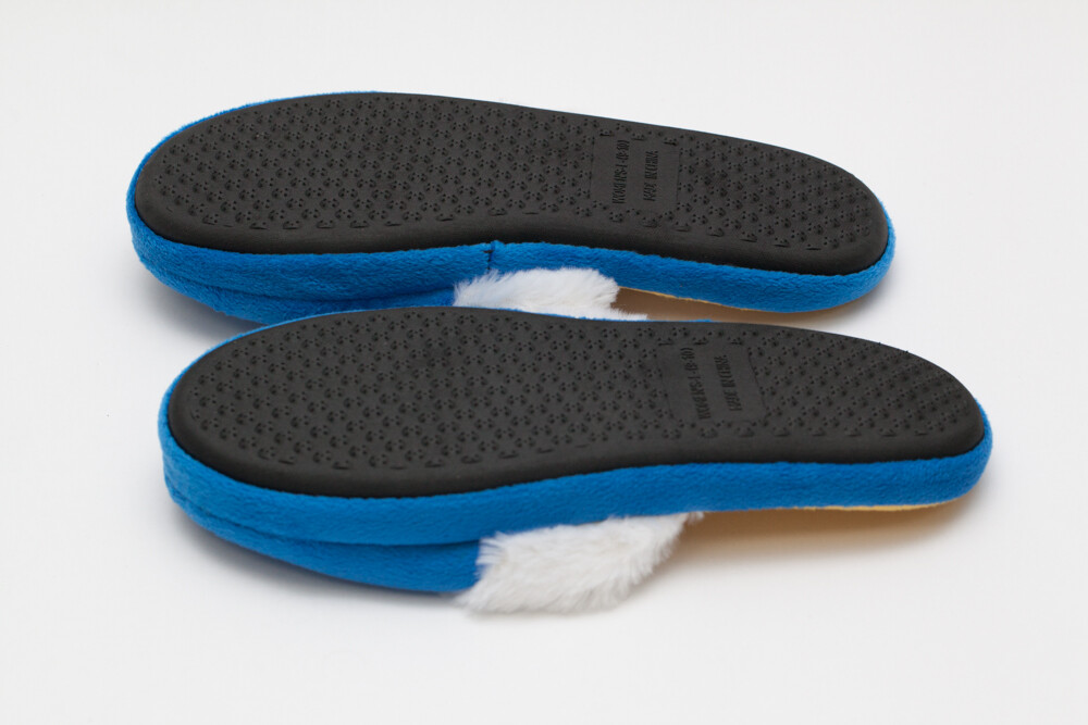 PANTOFOLA D’ORO Ciabatte da donna grandi Gol State Warriors pelose fuzzy lounge misura 10" x 5"