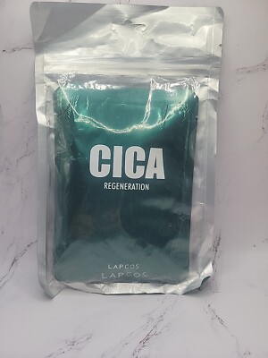 LAPCOS Cica Sheet Mask, Daily Face Mask With Cantella Plant Extract 5 Pack