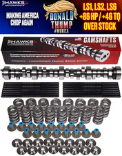 Hawks Donald Thump Ls1 Ls2 Cam Camshaft Kit Dual Valve Springs Chromoly Pushrods