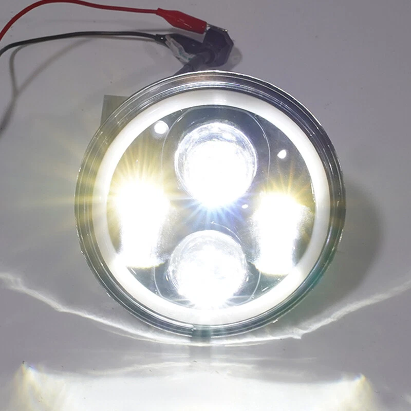 Faro LED redondo de 5-3/4" 5,75" para Yamaha V-Star XVS 650 950 1100 Foto 4 de 4
