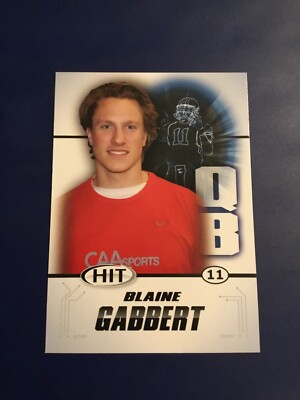 2011 Sage Hit # 61 BLAINE GABBERT Rookie Jaguars Chiefs Nice Look!
