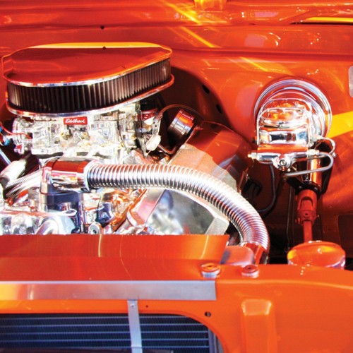 48" CHROME STAINLESS STEEL RADIATOR HOSE KIT CHEVROLET LS MOTORS GM CHEVY FORD - Picture 9 of 9