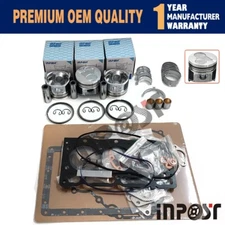 STD Engine Overhaul rebuild Kit For Kubota D1105 16060-21114 B2410HSE B2620HSD
