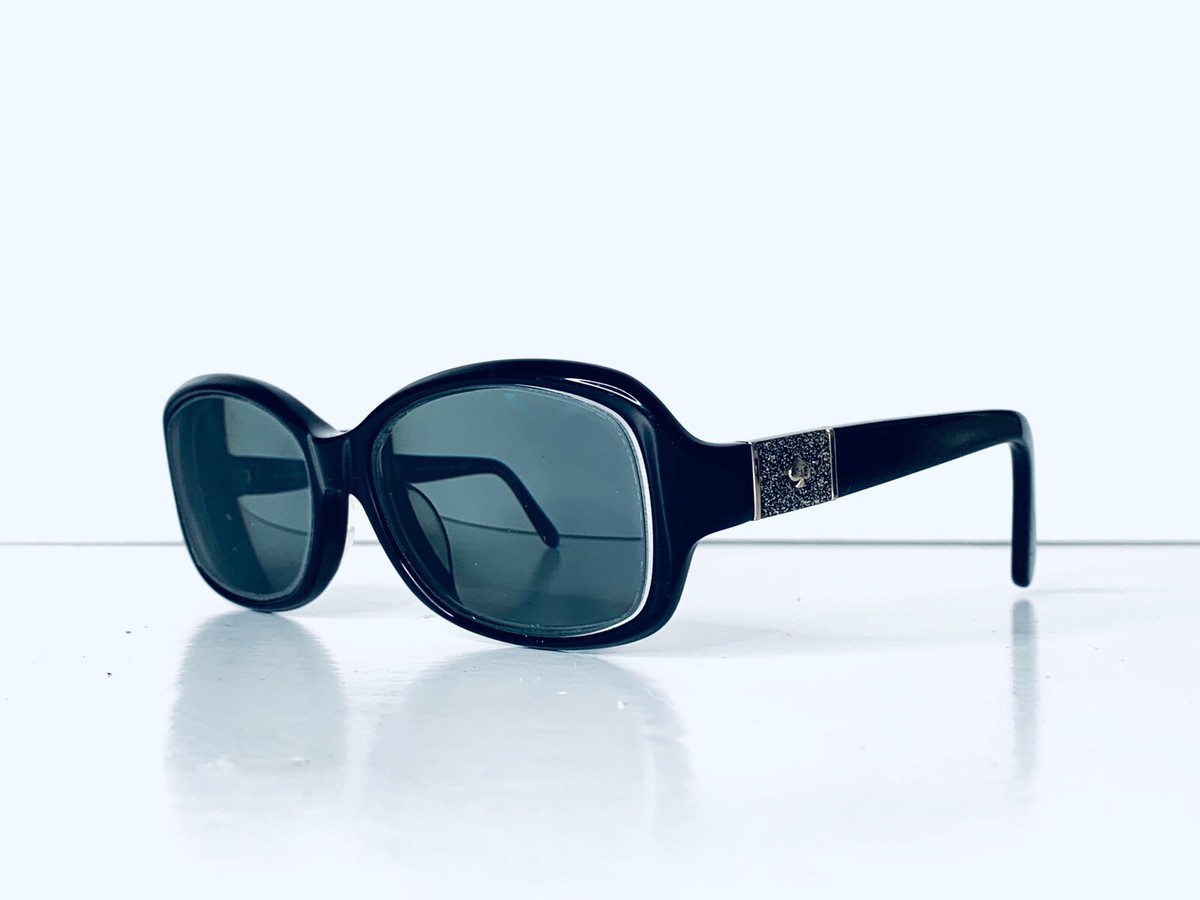 ＊ kate spade 130㎝ ＊ Kate Spade Tortoise Clear Oval Glasses Black White Temple
